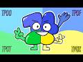 TPOT INTRO Jingle But Only One Two Four X Vs Original TPOT Intro Comparison Bfdi
