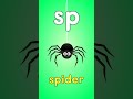 SP Blend Song - Phonics Learn to Read #shorts