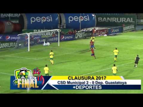 Resumen Municipal 2  -  0 Guastatoya