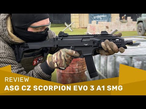 Airsoft Review: ASG CZ Scorpio EVO 3 A1 S-AEG SMG