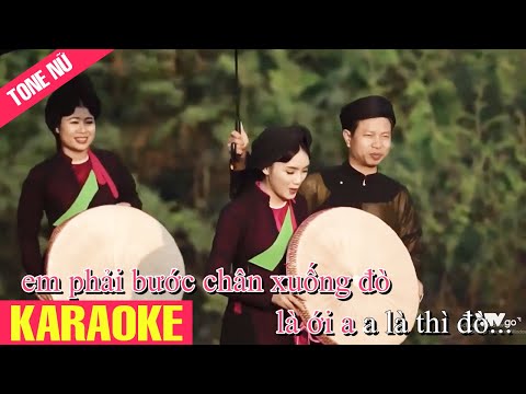 Karaoke | Gọi Đò (Tone Nữ) - Quan Họ Bắc Ninh