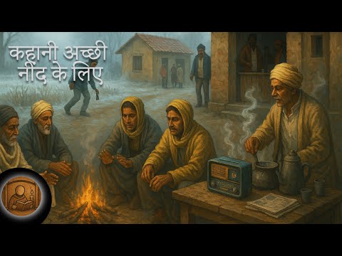 कहानी अच्छी नींद के लिए | "ठंड में रेडियो की सुबह" | With Rain Sound...