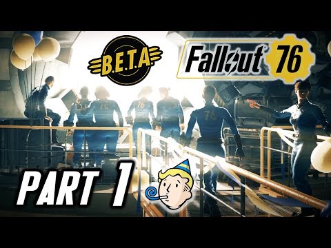 FALLOUT 76 BETA FIRST HOUR | Fallout 76 Beta PC Gameplay Part 1 – RECLAMATION DAY