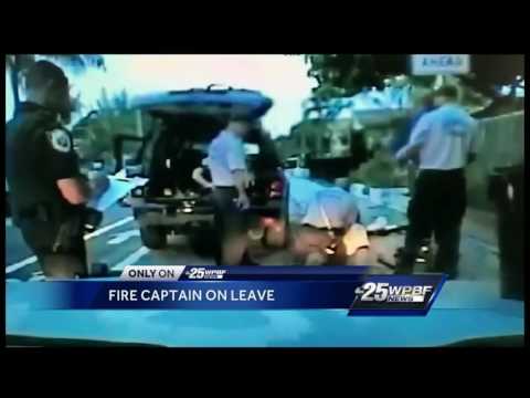Fire captain on leave