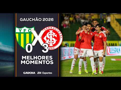 YPIRANGA 0x3 INTER | MELHORES MOMENTOS | JOGO DE IDA DA SEMIFINAL DO GAUCHÃO | 15/02/2026