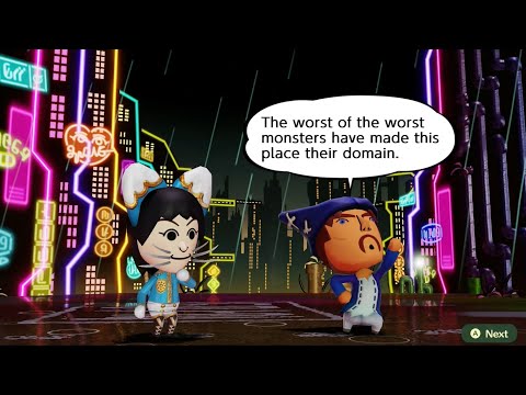 Miitopia No Damage In Battles Playthrough - Galados Isle & New Lumos Districts
