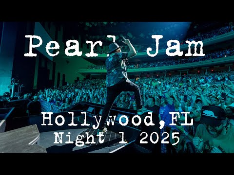 Pearl Jam - Hollywood, Florida - 2025/04/24 - Night 1 - Full Show - SBD Multicam