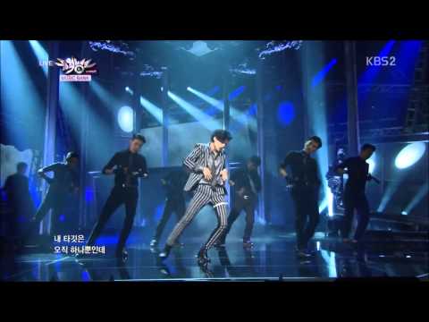 뮤직뱅크 140829 태민 Interview & 괴도(Danger) & 1위 공략 실천