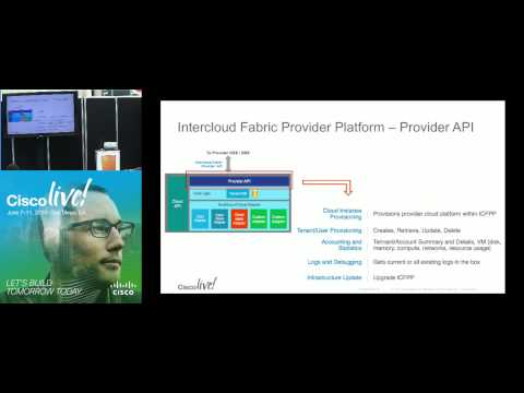 DEVNET 2009 - Intercloud Fabric REST APIs for Providers