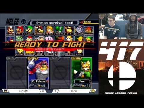 417 Smash #5 Melee - Bruce (Captain Falcon) vs. Hank (Fox) - Losers Finals