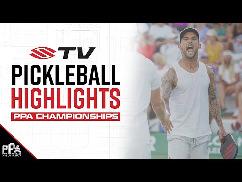 McGuffin & Newman Securing Game Point Pickleball Highlight - PPA Championships Men's Doubles