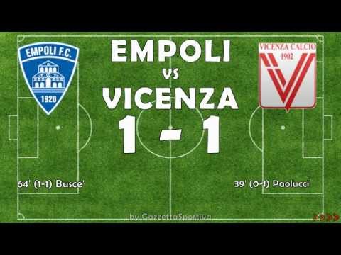 EMPOLI - VICENZA 1-1 - SERIE BWIN - GOAL PAOLUCCI BUSCE
