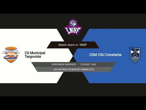 LNBF 2022-2023: CSM Târgoviște - CSM CSU Constanța