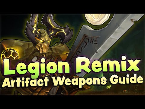 Artifact Weapons in Legion Remix EXPLAINED — Unlocks, Upgrades & Best Talent Trees