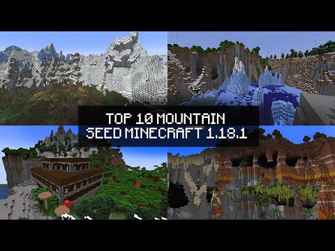 ULTIMATE MOUNTAIN SEED! EPIC 1.18.1 Minecraft