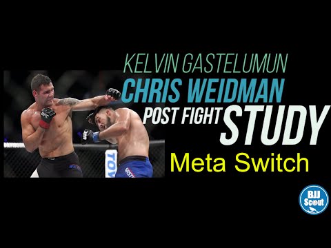 BJJ Scout: Weidman v Gastelum Post Fight Study (Folkstyle in MMA)