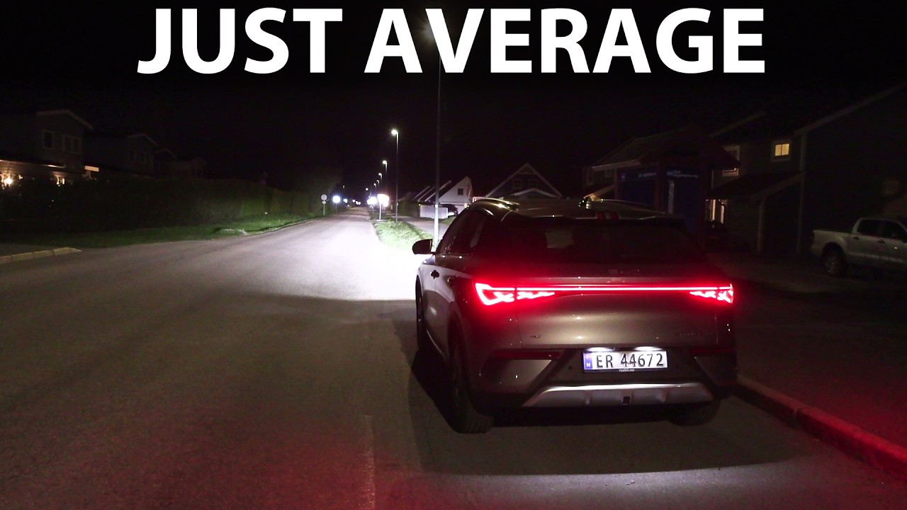 BYD Atto 3 Evo headlights test