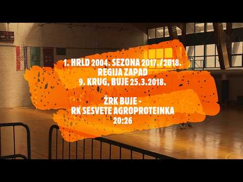 ŽRK BUJE - RK SESVETE AGROPROTEINKA