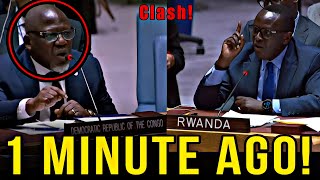 Rwanda & DRC Clash Like Never Before! - Unleashes Explosive Accusations against Each Other At UN!