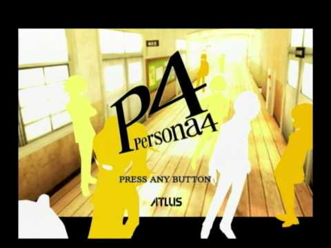 Persona 4 title screen