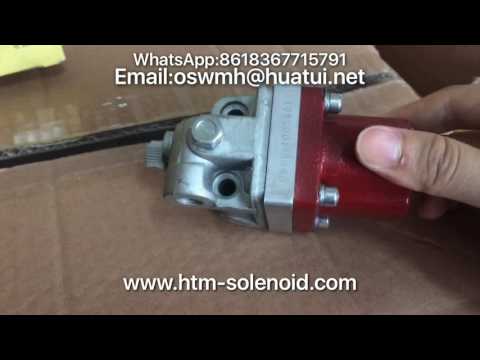Fuel Shutoff Solenoid Valve 3035344 For Cummins NTA855 M11 Engine 24V