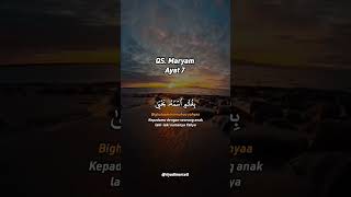 Download lagu QS. Maryam Ayat 7 || Lili Rahmah #shorts #murottal mp3