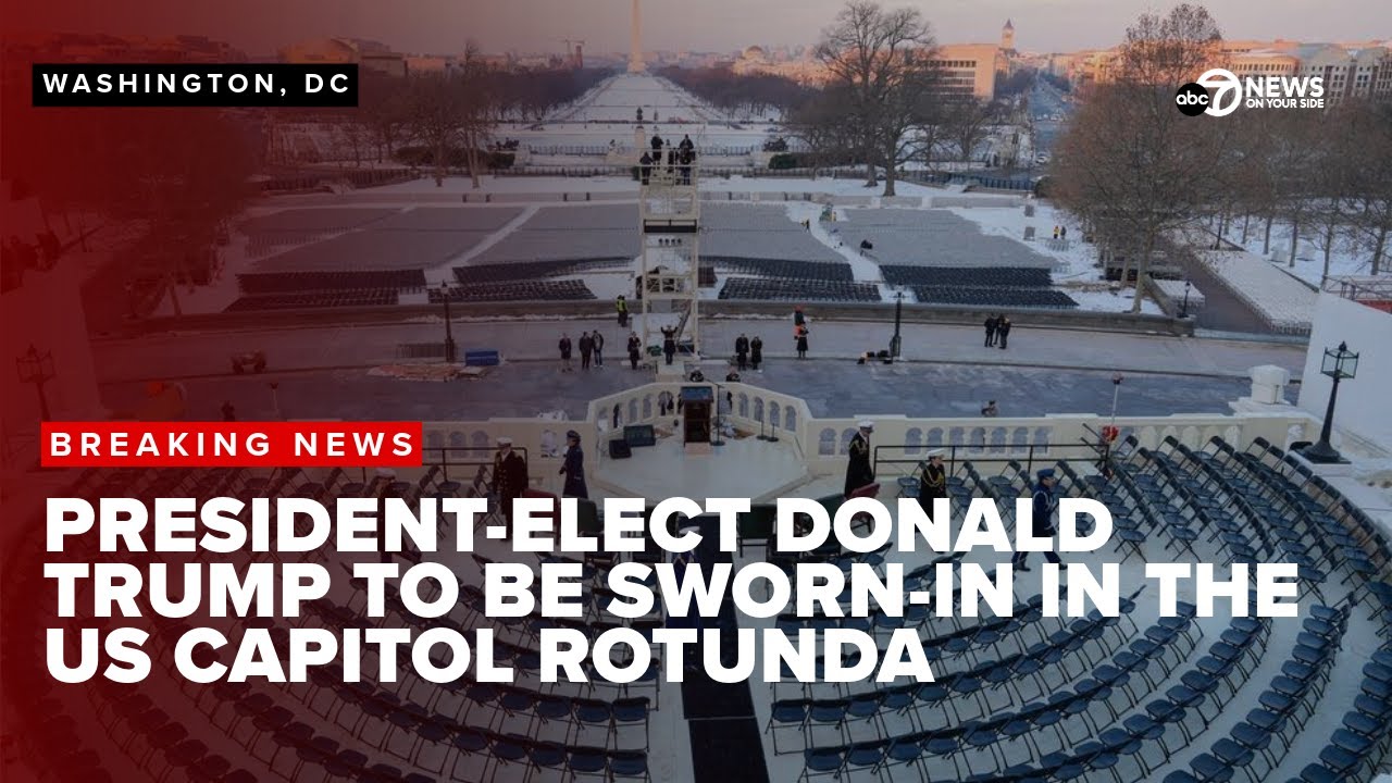 President-elect Donald Trump's Inauguration moved indoors due to cold weather, sources say