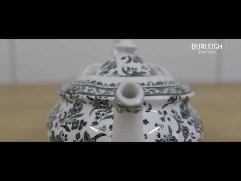 Burleigh - NEW Black Regal Peacock