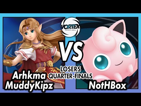 Vortex Smash | LQF 11/10/21 | Arhkma MuddyKipz (Zelda) VS NotHBox (Jigglypuff)