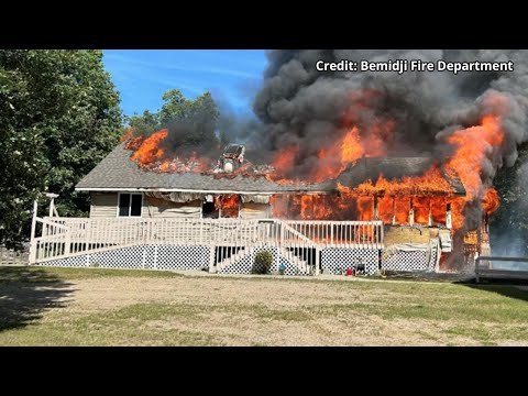 Home North of Bemidji Destroyed in Fire on Monday