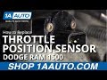 How To Replace Throttle Position Sensor 94 02 Dodge Ram 1500