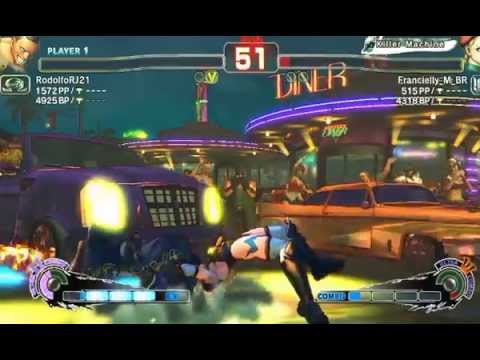 Ultra Street Fighter IV battle: RODOLFO21RJ (Dee Jay) vs Francielly_M_BR (Cammy)