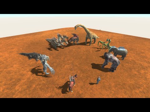 All Boss of factions battle royale-Animal Revolt Battle Simulator