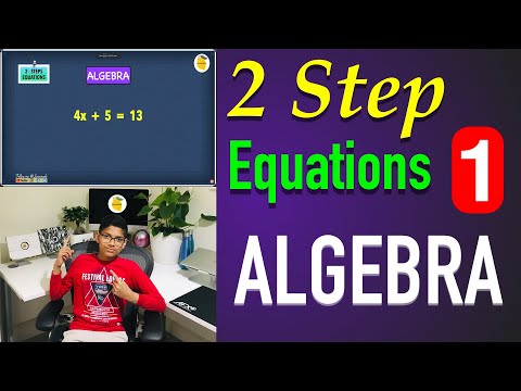 Solving two step equations | Part 1 | Algebra Basics | Lessonade