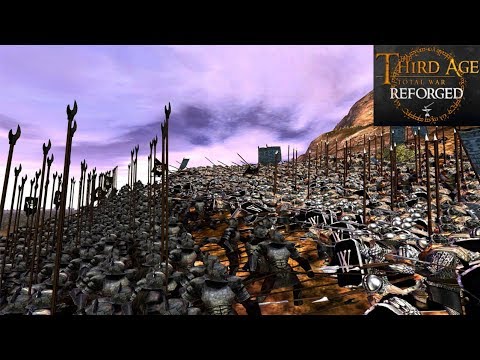 BATTLE OF ERED MITHRIN (Mountain Battle) - Third Age: Total War (Reforged)