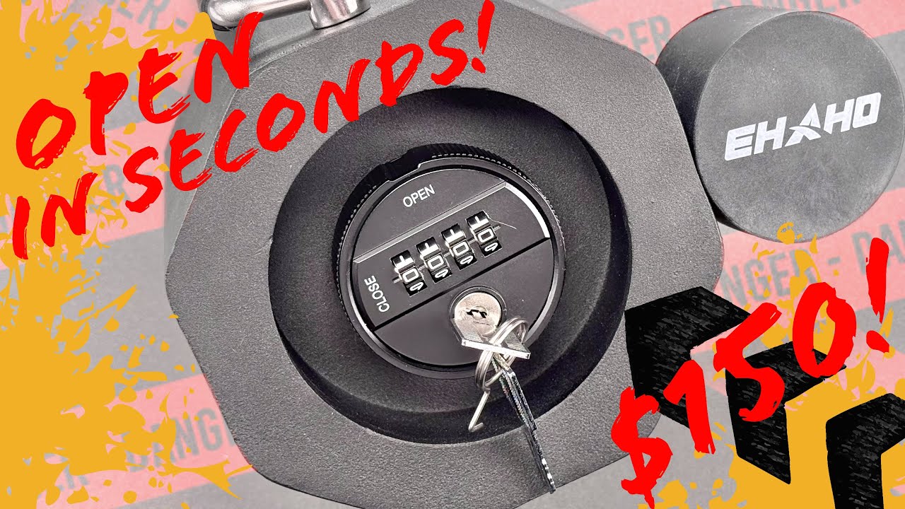[1646] $150 Ehaho Trailer Lock Opened FAST