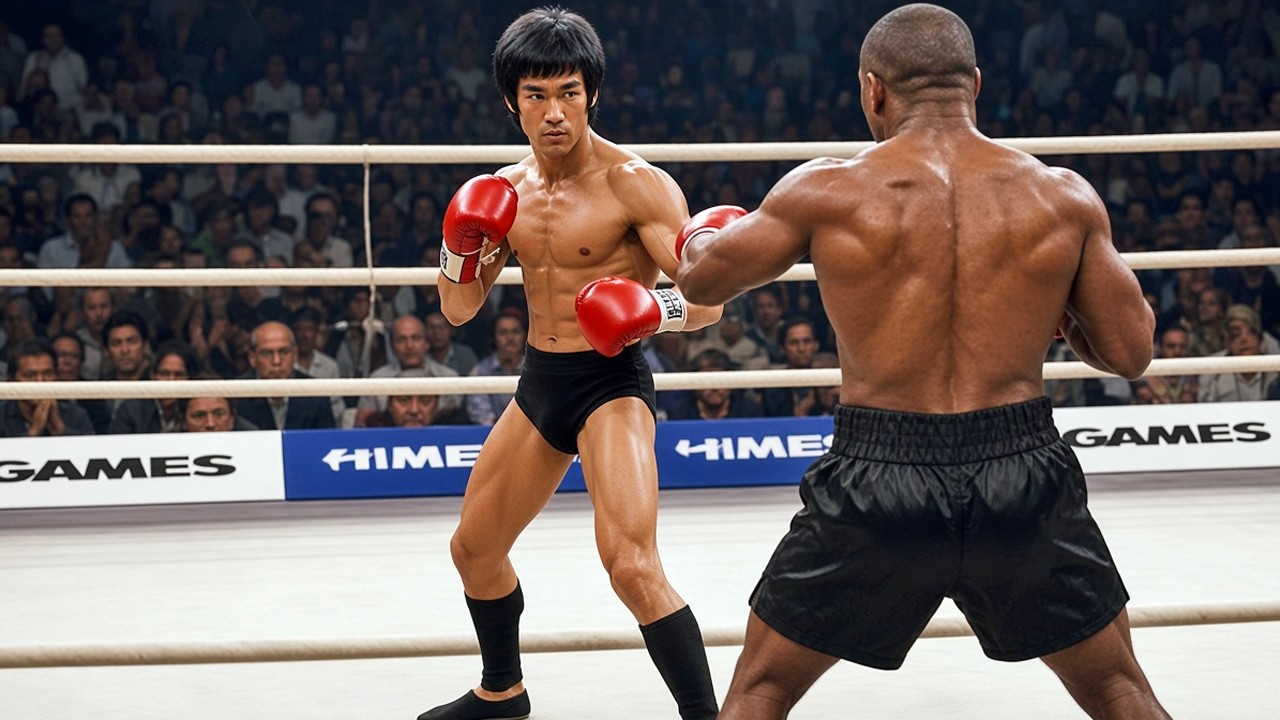We FINALLY Have Footage Of Bruce Lee's REAL Fight Against Mike Tyson 1973!【FULL FIGHT】