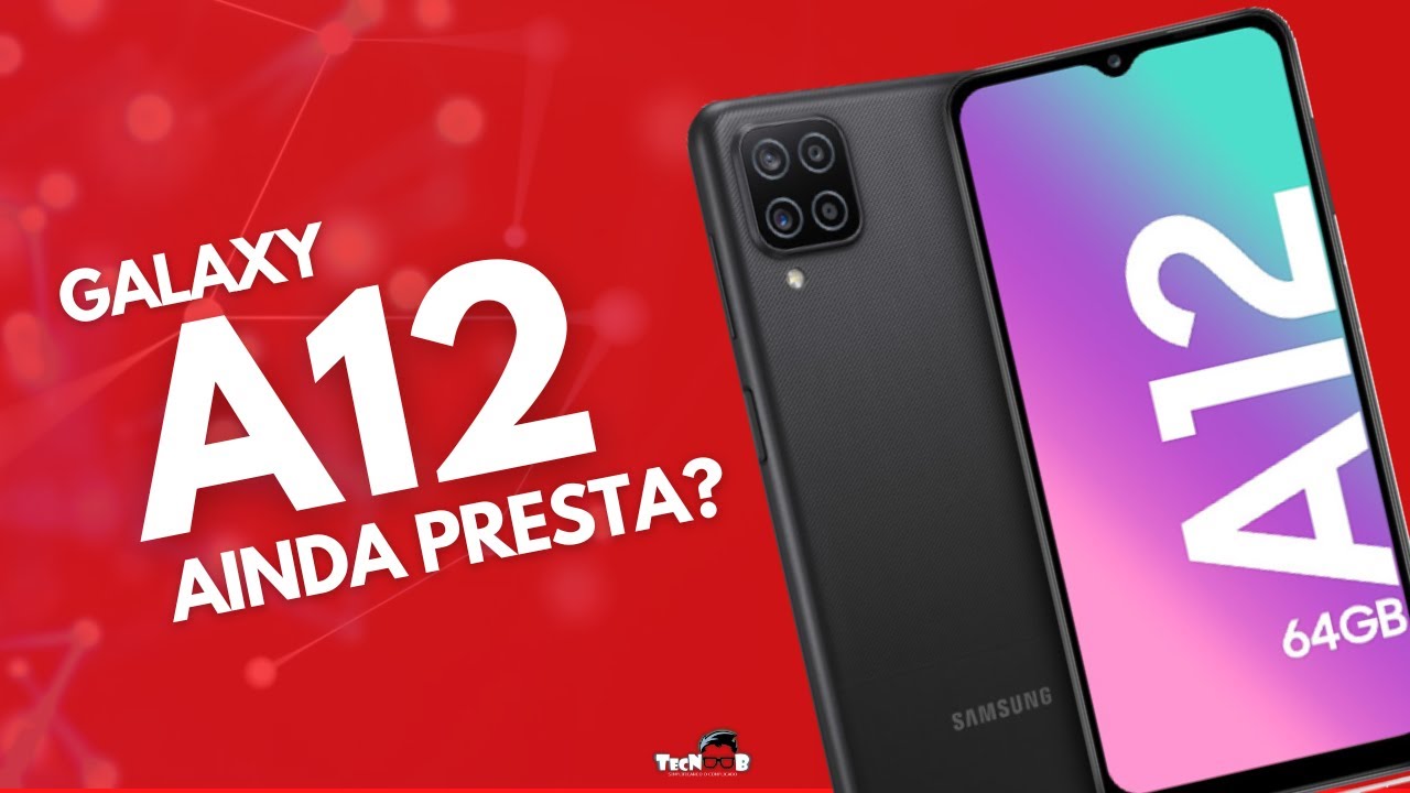 Miniatura da avaliação em vídeo de Smartphone Samsung Galaxy A12 SM-A125M 64 GB