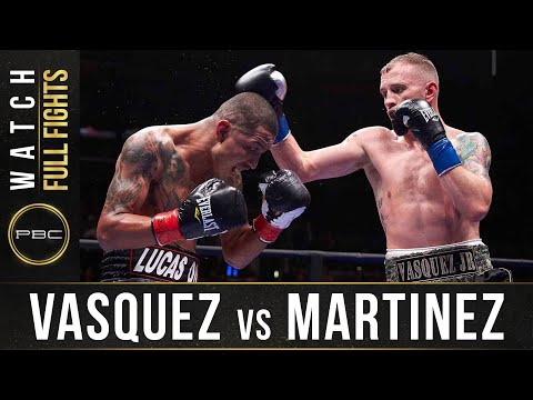 Vasquez vs Martinez FULL FIGHT: January 23, 2016 - PBC on FOX