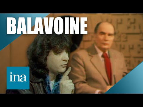La colère de Daniel Balavoine face à François Mitterrand | Archive INA