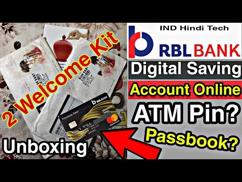 RBL Bank Digital Saving Account Welcome kit Unboxing Video By IND Hindi Tech 🔥 RBL Bank Account 🔥