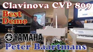 Video thumbnail for Yamaha Clavinova CVP-809 Best Digital Piano Demo by Pianist Peter Baartmans in Clearwater Florida US by Albert Wagner