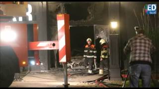 preview picture of video 'Brand na ramkraak bij Carstore in Oirschot'