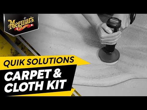 Meguiar’s Carpet & Cloth Kit – Deep Clean Cloth, Fabric, Vinyl, Plastic, Leather, and more