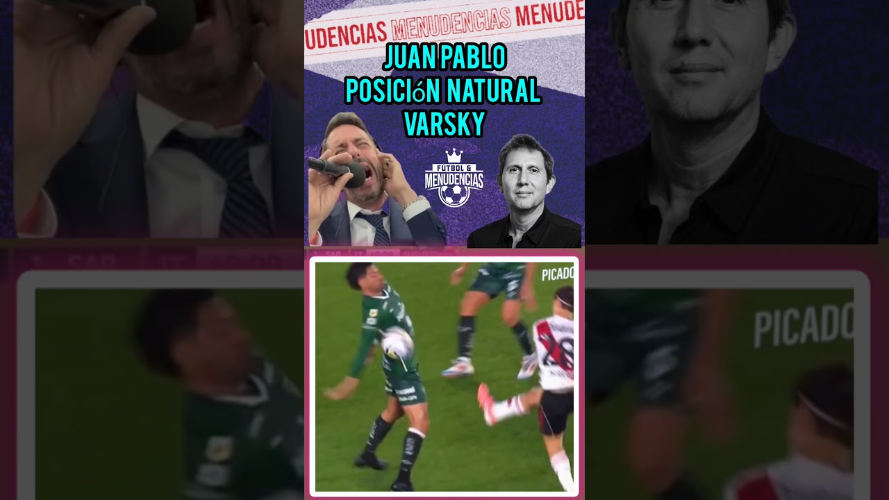 Varsky y su objetividad comentando.a River