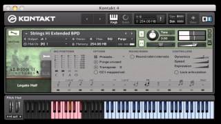 Video thumbnail for Spitfire Walkthrough - Albion II Loegria: Legato Strings by Spitfire Audio