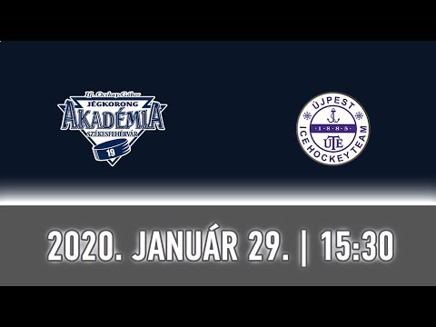 2020.01.29. Ifj. Ocskay Gábor Jégkorong Akadémia - UTE 6 - 0 U16A bajnoki mérkőzés