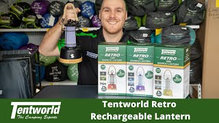 Tentworld Retro 1000 Lantern - Available in 5 awesome colours!