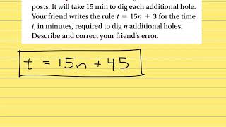 Alg 1 Pgs. 264-265 #6