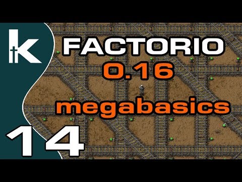 Factorio Megabasics - Ep 14 | Artillery Train